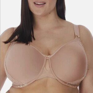 Elomi charley Bandless Underwire Bra Sz 40 I